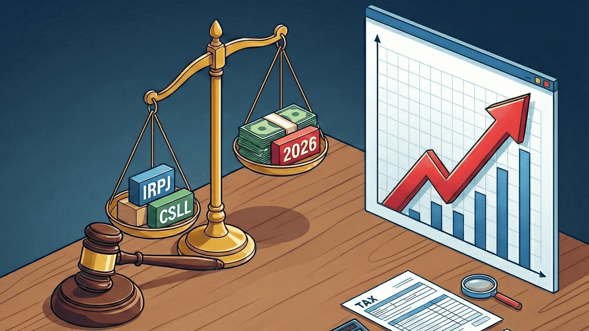 Lucro presumido vai ficar mais caro em 2026? Justiça concede liminar e suspende aumento do IRPJ e da CSLL
