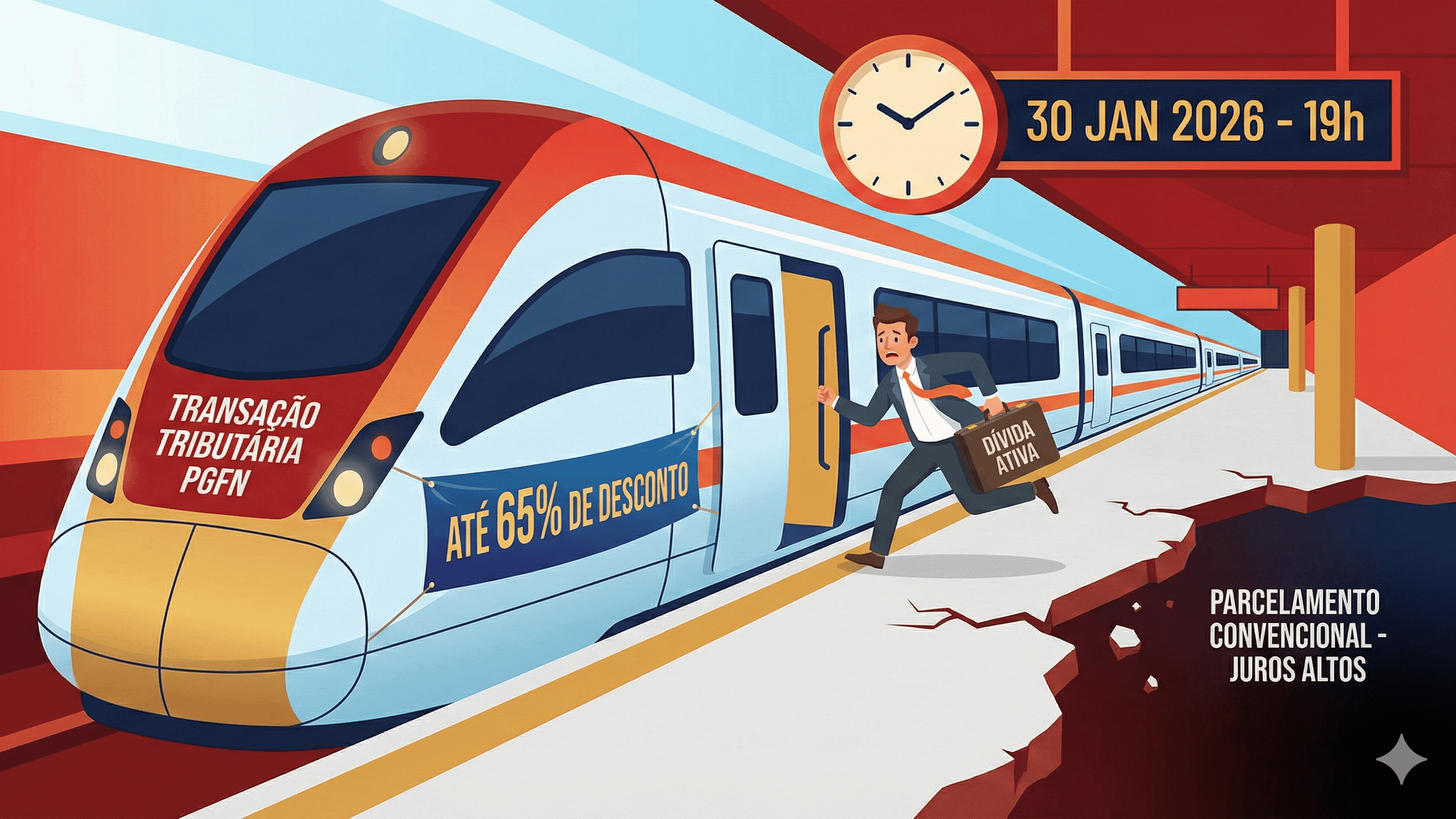 Transação Tributária PGFN: Última Chance Para Negociar com Até 65% de Desconto, até 30 de janeiro de 2026